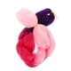 thumbnail image 4 of Peluca de coleta sintética degradada tricolor, trenza de pelo de extensión larga para mujer, niña, dama (55 púrpura, rojo, rosa claro), 4 of 7