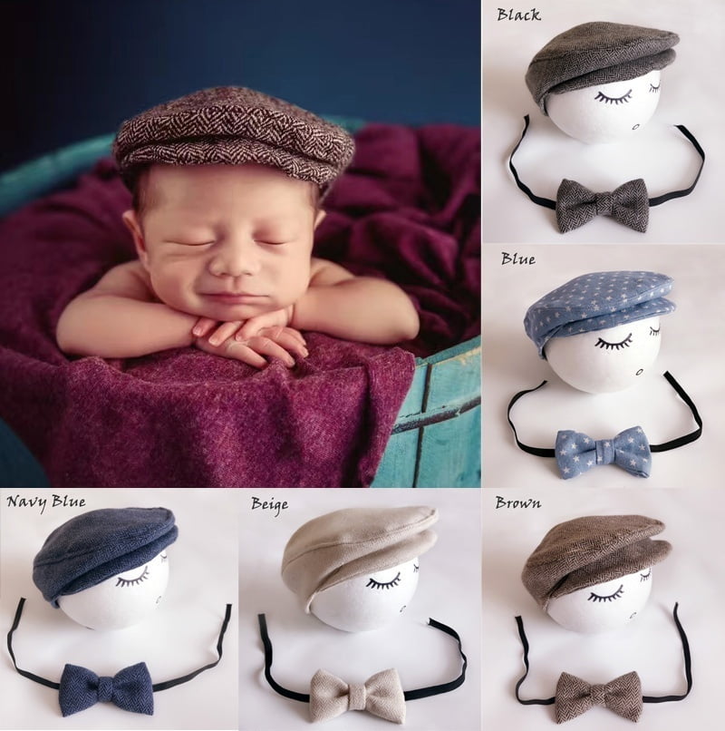 navy blue newborn hat