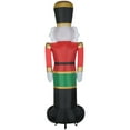 thumbnail image 4 of Gemmy Christmas Inflatable Luxe Nutcracker, 8 ft Tall, Multi, 4 of 5