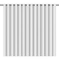 thumbnail image 7 of ANMINY 2 Pcs Blackout Curtain Panels Solid Color Space Room Divider Screen Partition Fabric, 96"x120", White, 7 of 7