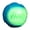 Blue, variant on Glow in the Dark Interactive Dog Chew Toy Ball, 2.56 Inch TPR Squeaky Treat Dispensing Toy for Aggressive Chewers, Night Play Slow Feeder Puzzle Ball for Small Medium Dogs - Purple