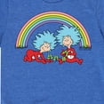 thumbnail image 3 of Cat in the Hat - Thing 1 2 Rainbow - Toddler And Youth Short Sleeve Graphic T-Shirt, 3 of 5