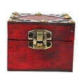 thumbnail image 4 of Masteelf  Mini Wooden Case Rustic Decorative with Hinged Lid Colorful, 4 of 8