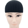 thumbnail image 3 of YooGuoGuo Unisex Brimless Knitted Beanie Above Ears Fashion Fisherman Skull Cap Hat for Men Women, 3 of 3