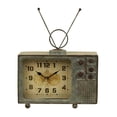 thumbnail image 1 of Horloge de Table en Métal pour Télévision Grise, 1 of 1