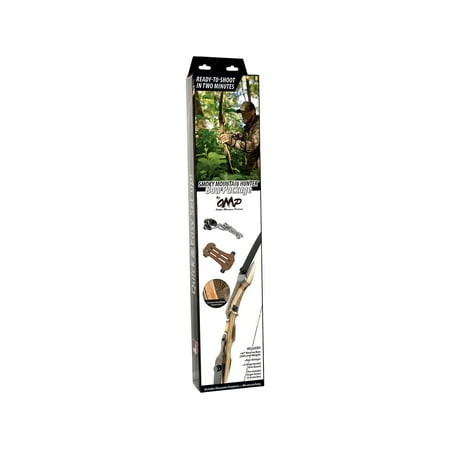 October Mountain Smoky Mountain Hunter Takedown Recurve Bow Package Right Hand 45 lb