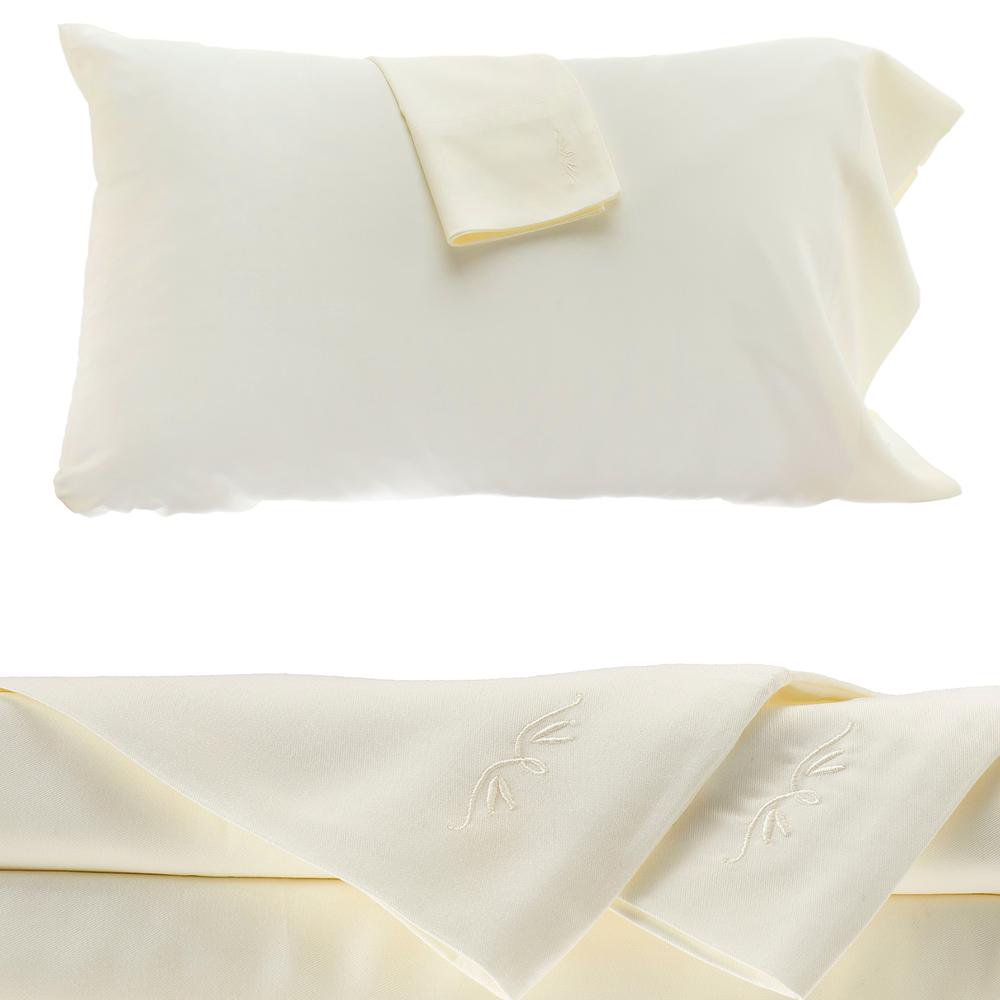 Bamboo Sheet Set, Ivory, Twin XL