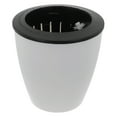 thumbnail image 2 of Lazy Flower Pot Flowerpot Imitation Porcelain Series Plastic Self Watering Pot, 2 of 9