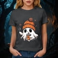 thumbnail image 7 of Duqingm Halloween Shirts for Women Fall Tee Shirt Funny Graphic Tshirt Clothes,2XL, 7 of 7