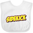 thumbnail image 3 of Inktastic Sidekick for Fathers Day Boys or Girls Baby Bib, 3 of 4