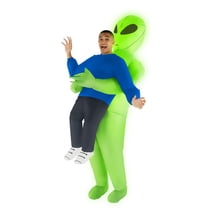 Alien Pick Me Up Inflatable Halloween Costume for Adults, Adult One ...