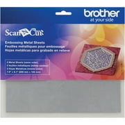 Angle View: Brother ScanNCut Embossing Silver Sheets