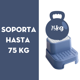 thumbnail image 4 of Mini Escalera/Banco Plástico Reforzado con Antiderrapante Color Azul, 4 of 5