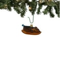 thumbnail image 2 of Blue Spotted Stingray Polish Blown Glass Christmas Ornament  Tree Decoration, 2 of 6
