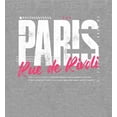 thumbnail image 5 of Rue de Rivoli Paris Women's Heather Gray Crew Neck Short Sleeve Top-XL, 5 of 6