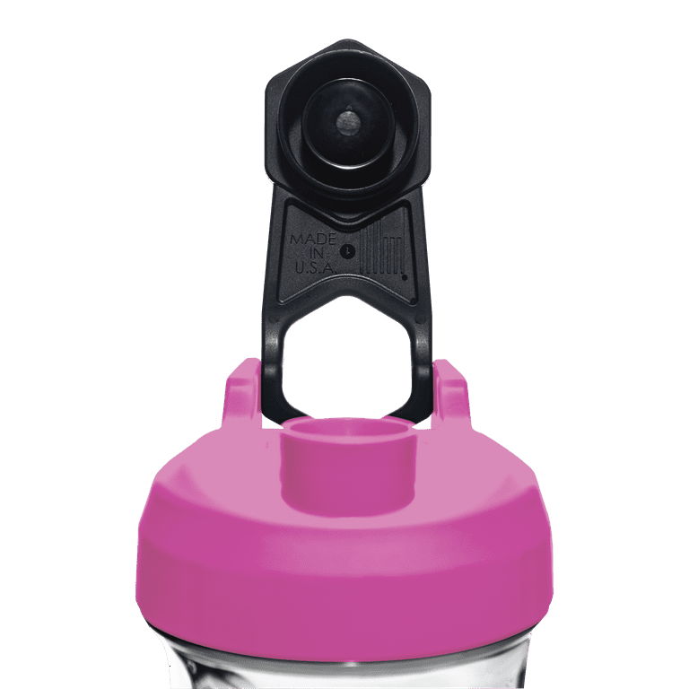 Protein Powder Shaker Bottle, Classic Shaker Bottle, Action Rod Mixing, Dishwasher Safe, Leak Proof- Shaker Bottle W Whisk Ball BPA Free18 Ozmeasurem