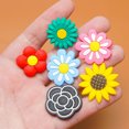 thumbnail image 2 of Listo Stock Para Crocs Jibbitz Pins Colorido Girasol DIY Zapatos Botón De Encanto, 2 of 4