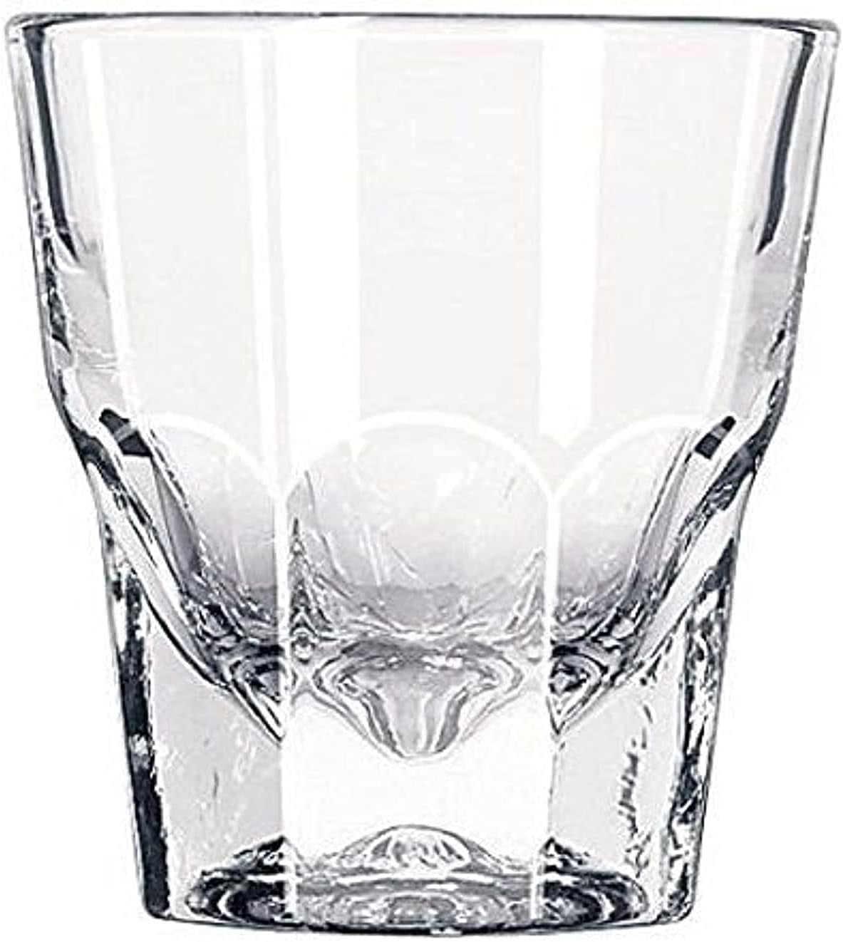 Necessia Heat-Treated Cortado/Espresso Glasses, Set Of 4 | 4.5 Oz Tempered Rim, Dishwasher Safe