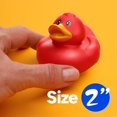 thumbnail image 3 of Surtido de juguetes de pato de goma  Juego de juguetes de baño Ducky en bolsa de malla  Patos Jeep para patos  Patos de goma para piscina de playa  Bolsa de regalos para rellenar premios en el aul, 3 of 5