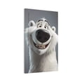 thumbnail image 6 of Zufioo Smiling Polar Bear Print Switch Wall Plate, Dustproof and Heat-resistant Decorative Wall Switch Cover, Suitable for Residential and Commercial Areas-Mid-size, 6 of 8