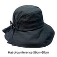 thumbnail image 5 of Women Fisherman Hat Japanese Style Anti-UV Drawstring Adjustable Head Circumstance Sun Hat Daily Headwear, 5 of 7
