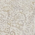 thumbnail image 5 of Damask Nouveau Tan Polyester Kitchen Mat 18x30, 5 of 5