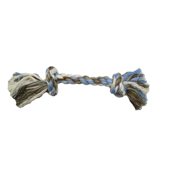 Pet Friendly Two Knot Dog Rope Toy Medium  (USA Product)