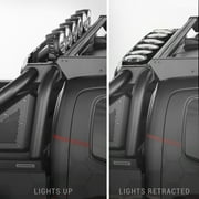 Go Rhino 960003T Sport Bar 2.0 Power-Actuated Retractable Light Mount Conversion Kit For 15-24 Tacoma, Colorado, Canyon Fits select: 2016-2023 TOYOTA TACOMA, 2015-2022 CHEVROLET COLORADO