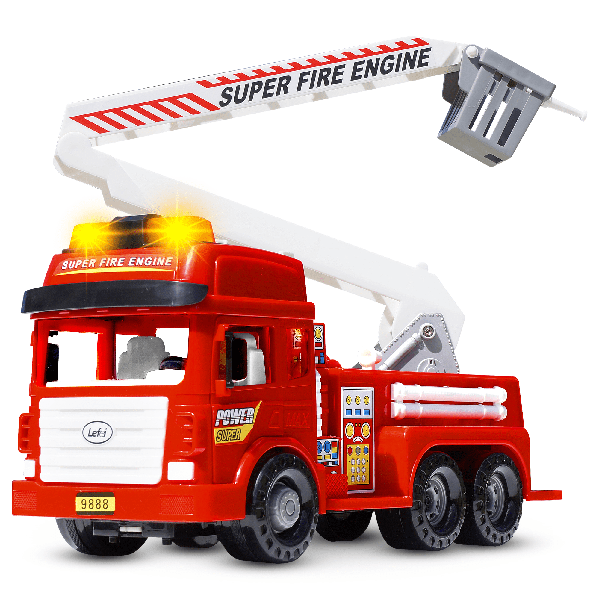 Friction Powered Kids Fire Engine Toy Great Christmas or Birthday Gift Stockin 