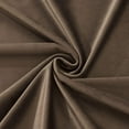 thumbnail image 3 of Sheetsnthings Velvet Heavyweight Rod Pocket Window Curtains, Set of 2 (52"Wx84"L) Solid Panels, Taupe, 3 of 5