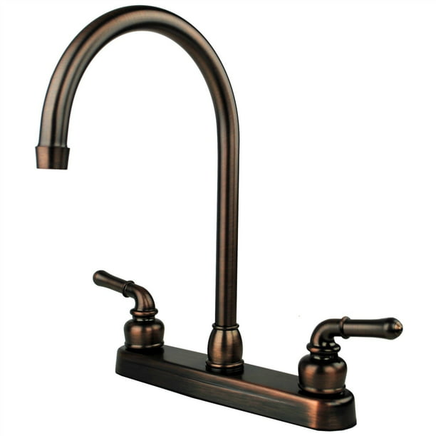 Rv Mobile Home Kitchen Sink Faucet 14 5 Spout Oil Rubbed Bronze Walmart Com Walmart Com