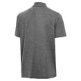 thumbnail image 3 of Men's Antigua Heather Black Wyoming Cowboys Big & Tall Par 3 Polo, 3 of 3