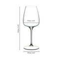 thumbnail image 3 of Riedel Grape Flat-Bottom White Wine, Champagne or Spritz Drink Glass (2-Pack), 3 of 3