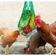 thumbnail image 4 of Bolsa de hilo para verduras y pollo, soporte para frutas y aves de corral, comedero colgante para verduras y pollos para mascotas, herramienta de alimentación con gancho para gallinas y pato, 4 of 5