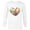 White, variant on Disney Princess Aurora Heart - Long Sleeve T-Shirt for Men - Customized-White