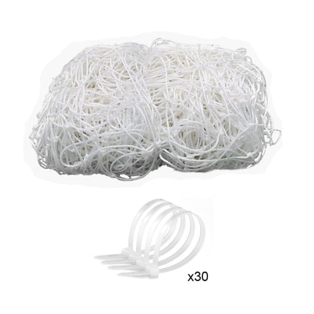 Portable Replacement Soccer Goal Net with Fastener Straps Durable All-Weather Sports Netting for Training and Practice Reliable Goal Post Gear