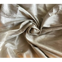 Silk Dupioni Fabric – Rose Gold | Shiny & Soft Silk Material for Clothing, 1/2 Yard