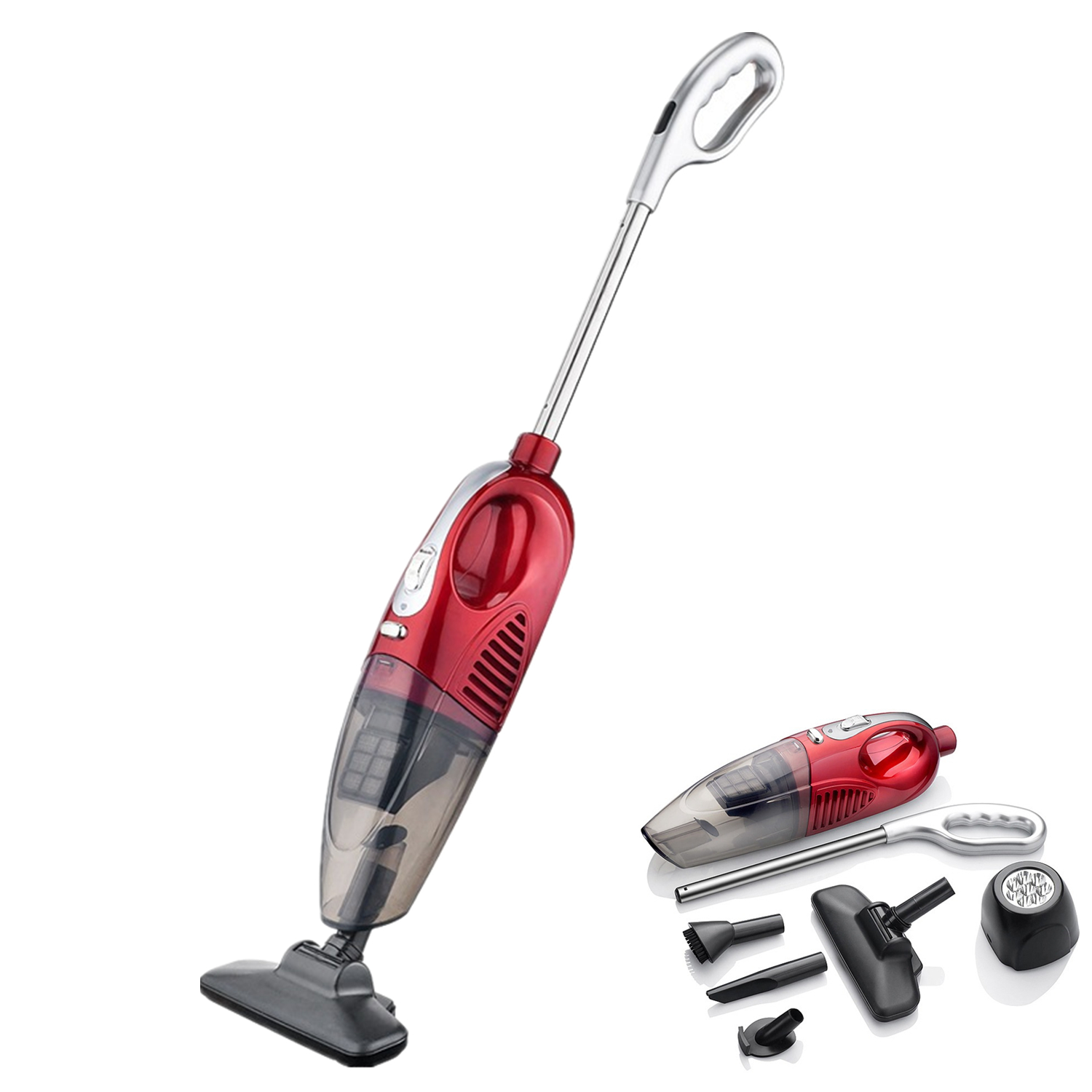 Stick Vacuum Cleaners, 1000W Handheld Cordless Upright Bagless