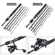 thumbnail image 1 of 2.1m / 2.4m 6 Sections Carbon Spinning Casting Fishing Rod Lure Fishing Rod Hand Pole Fishing Tackle, 1 of 5