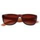 thumbnail image 1 of Anteojos de Colores Skyline Skyline Brown UV400 Policarbonato Madera de Bambú, 1 of 1