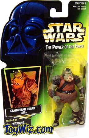 Kenner Star Wars Power Of The Force Green Card Hologram EmperorS Royal Guard Action Figure for sale online 