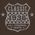 thumbnail image 3 of CafePress - Classic 1936 Dark T Shirt - 100% Cotton T-Shirt, 3 of 4