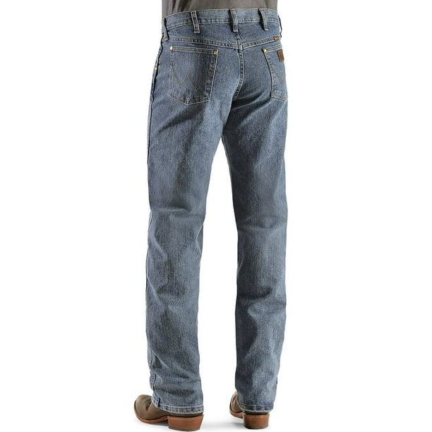 wrangler men's premium performance advanced comfort mid tint jeans - 47macmt  