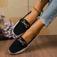 thumbnail image 4 of Dakaela Casual Slip on Shoes for Women Driving Walking Dress Loafers Round Toe Ballet Nurse Shoes, 4 of 8