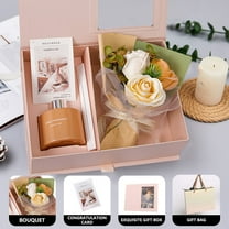 ZToonmas Relaxing Spa Gift Basket Appreciation, Birthday Gifts for Mom ,Women Christmas Gifts Her Christmas Gifts for Wife Sister Gifts Friend Candle 120Ml