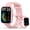 Pink, variant on Alexa Smart Watch for Men Women, 1.83" Fitness Watch with Bluetooth 5.3 (Answer/Make Call), IP68 Waterproof Fitness Tracker Women Men, 100+ Sports Activity Tracker for Android & iOS, Pink