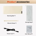 thumbnail image 3 of Warming Mat For Food Extra Large- 36"x16" Electric Warming Trays for Buffets Party, Food Warmers For Thanksgiving, Christmas House Warming Gift, Port, 3 of 9