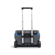 Igloo 52 QT Overland Ice Chest Cooler with Wheels, Gray and Blue