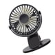 thumbnail image 2 of Wosthever Ventilador de mesa, miniventiladores portátiles de bajo ruido, rotación de 360 ​​grados, recargable por USB, refrigeración por aire para Electrodomésticos Negro Wosthever HA3468-01B, 2 of 6