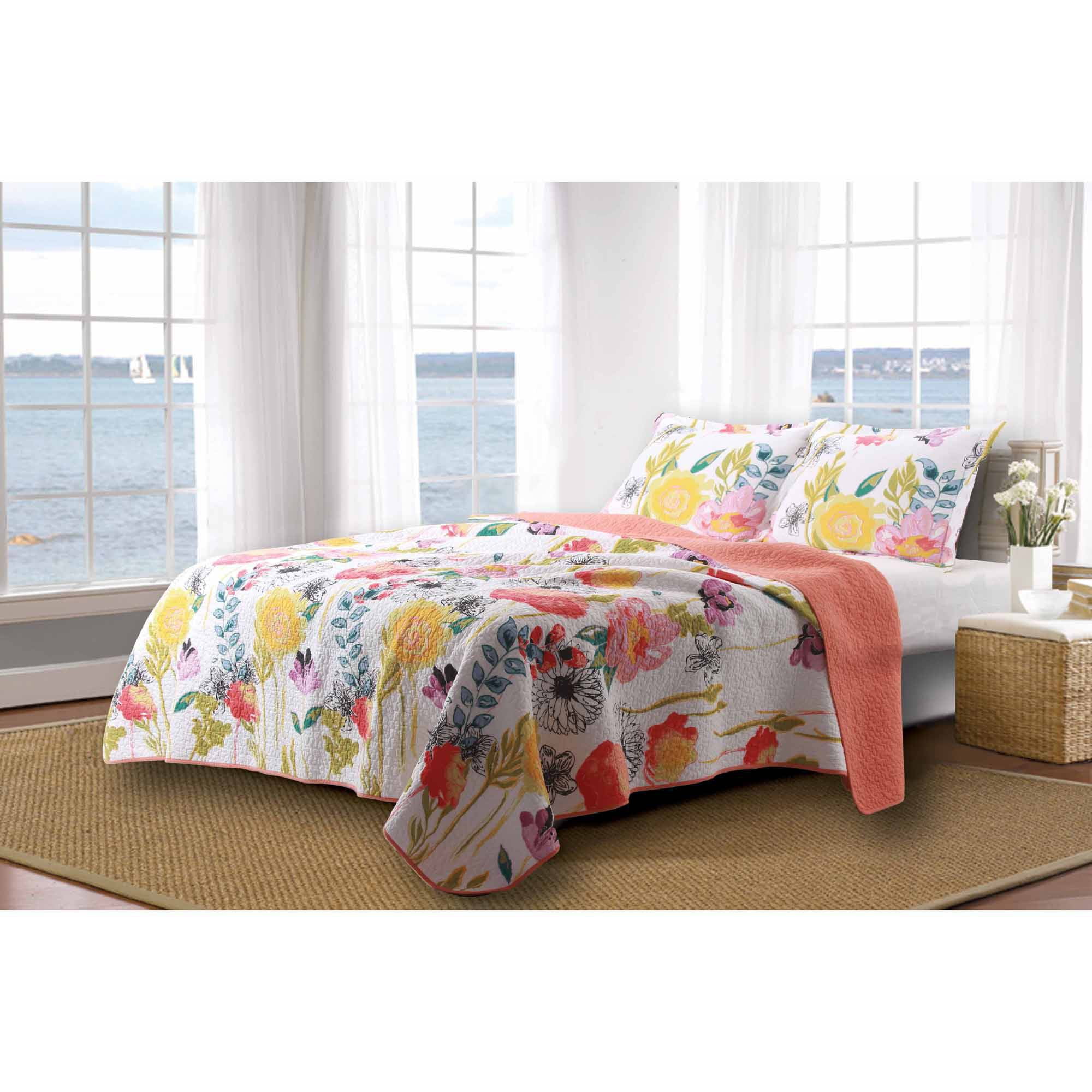 Global Trends Wildflower Delight Bedding Quilt Set